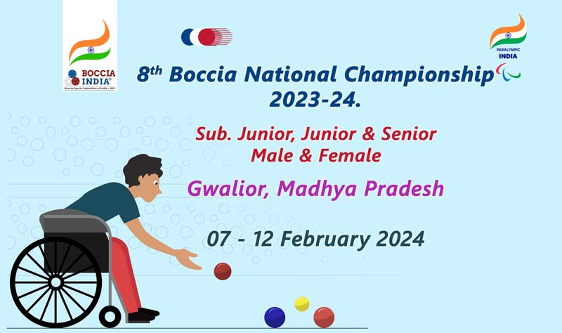 8th Boccia National Championship 2023 - 24, Gwalior, M.P